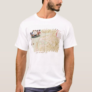 Map of Concarneau T-Shirt