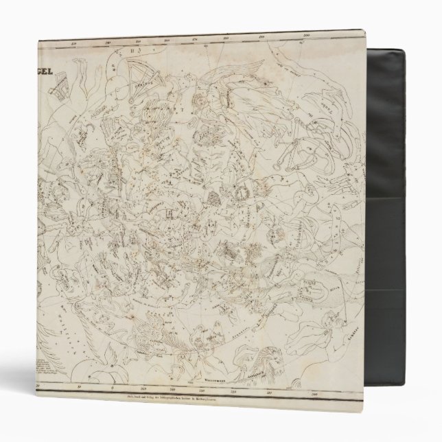 Map of Constellations Binder (Front/Inside)