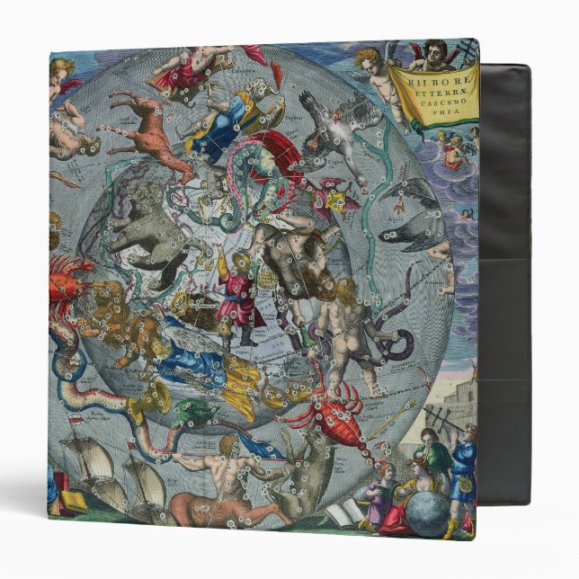 Map of Constellations of the Northern Binder (Front/Inside)