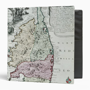 Map of Corsica Binder
