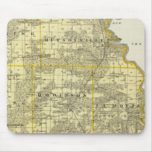Map of Crawford County, Robinson Mouse Pad