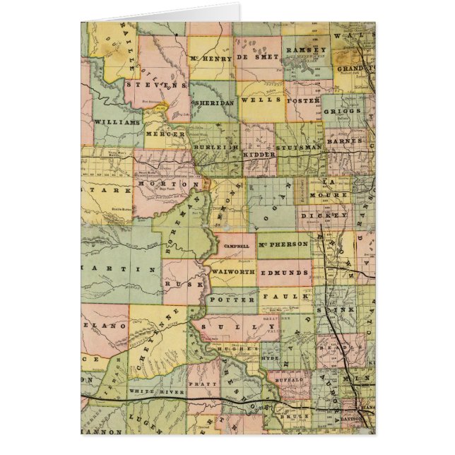 Map of Dakota (Front)