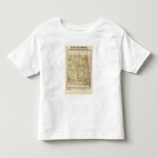 Map of Dakota Toddler T-shirt