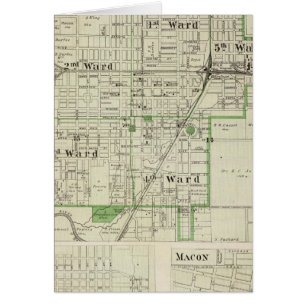 Map of Decatur City, and Sullivan and Macon