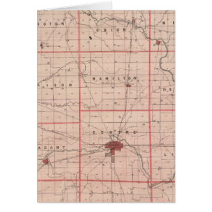 Map of Delaware County