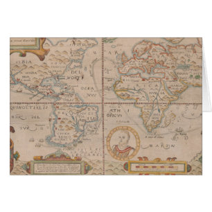 Map of Drake's Circumnavigation of the Globe