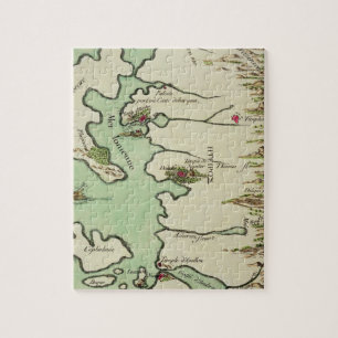 Map of Epirus for 'Andromache' by Jean Racine, fro Jigsaw Puzzle
