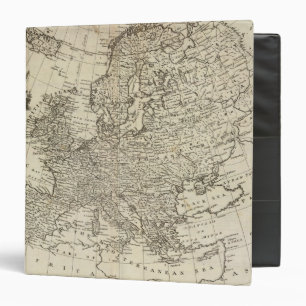 Map of Europe 3 Binder