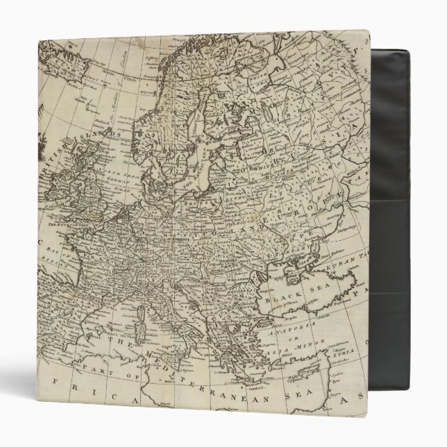 Map of Europe 3 Binder (Front/Inside)
