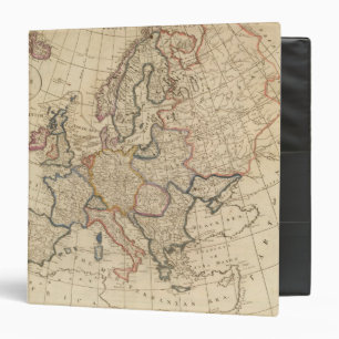 Map of Europe Binder