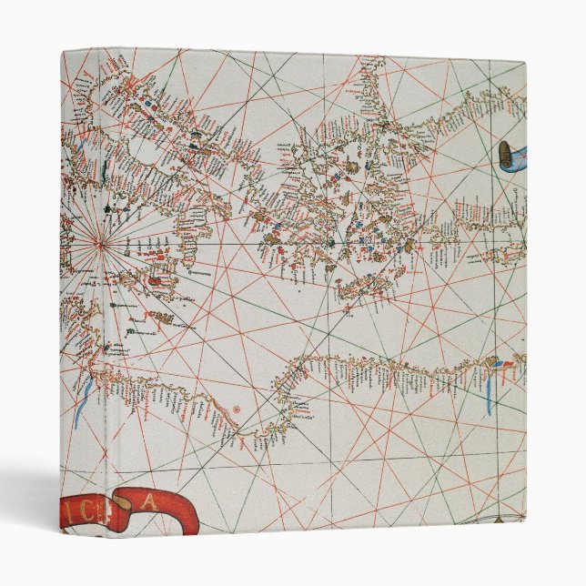Map of Europe & Coasts of North Africa Binder (Front/Spine)