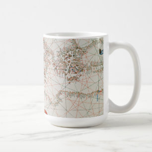 Map of Europe & Coasts of North Africa Coffee Mug