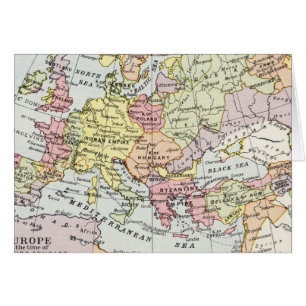 Map of Europe The Third Crusade