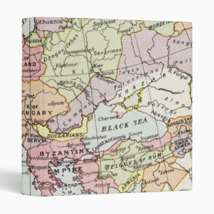 Map of Europe The Third Crusade Binder