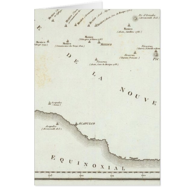 Map of false position in Mexico (Front)