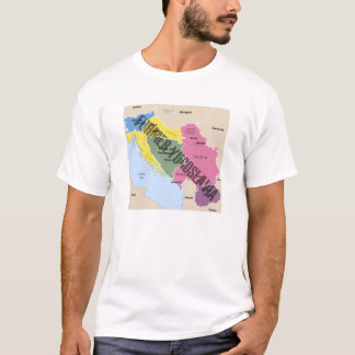 MAP OF FORMER YUGOSLAVIA T-Shirt