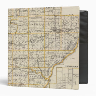 Map of Fulton County and Lewistown Binder