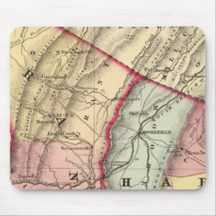Map of Grant, Hardy counties Mouse Pad
