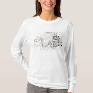 Map of Great Britain, France and Spain, 1473 T-Shirt