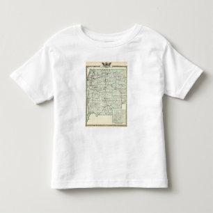Map of Green County and Carrollton Toddler T-shirt
