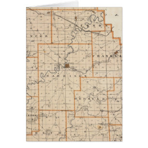 Map of Harrison County