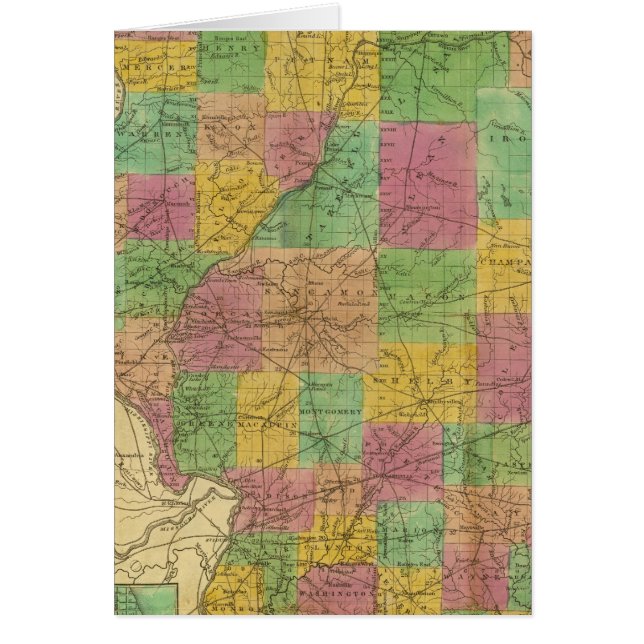 Map of Illinois (Front)