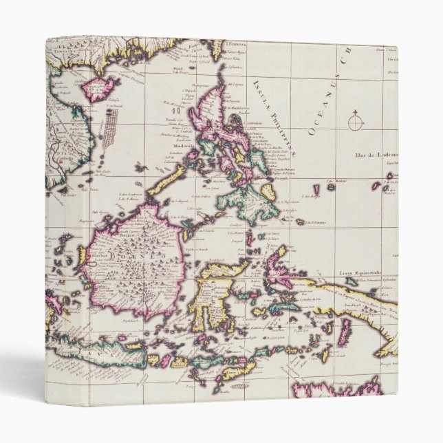 Map of India & the East Indies Binder (Front/Spine)