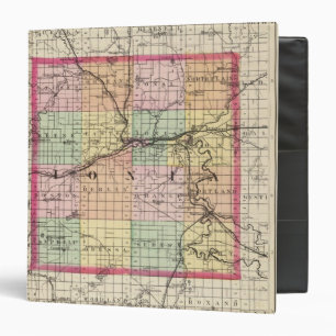 Map of Ionia County, Michigan Binder