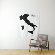 Map of Italy and big data