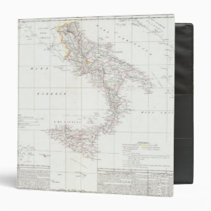 Map of Italy Binder