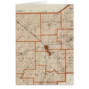 Map of Jennings County