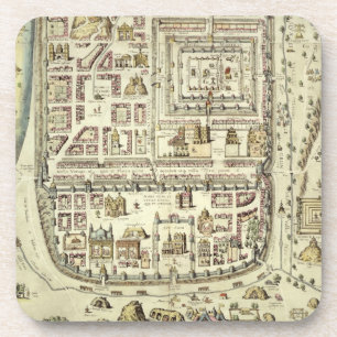 Map of Jerusalem and the surrounding area, from 'C Coaster