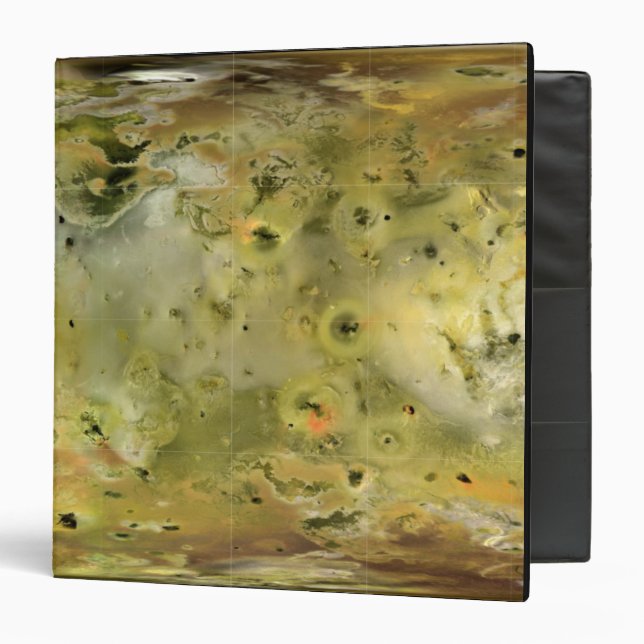 Map of Jupiter's moon Lo Binder (Front/Inside)