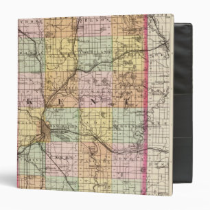 Map of Kent County, Michigan Binder