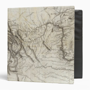 Map of Lewis and Clark's Track 2 Binder