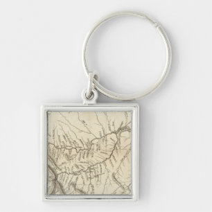 Map of Lewis and Clark's Track Keychain