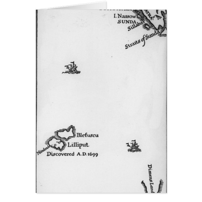 Map of Lilliput and Blefuscu (Front)