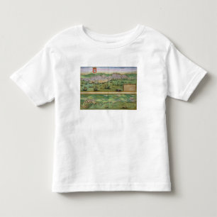 Map of Lisbon, and Cascais, from 'Civitates Orbis Toddler T-shirt
