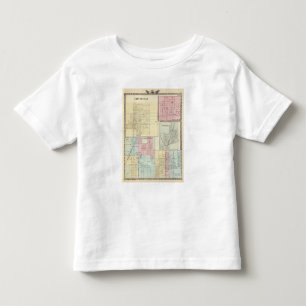 Map of Litchfield, Carlinsville, Salem Toddler T-shirt