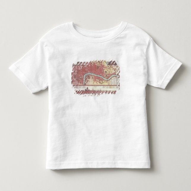 Map of London Toddler T-shirt (Front)