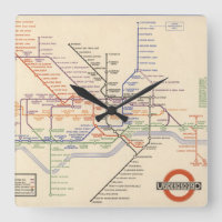 Map of London's Underground Railways