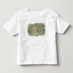 map of Luneburg, from 'Civitates Orbis Terrarum' b Toddler T-shirt