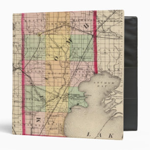 Map of Macomb County, Michigan Binder