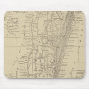 Map of Madagascar Mouse Pad