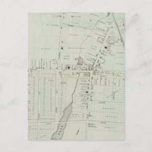 Map of Manasquan, New Jersey Postcard
