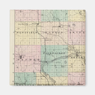Map of Marquette County & Westfield Magnet