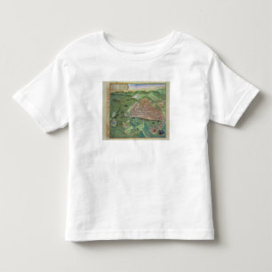 Map of Marseilles, from 'Civitates Orbis Terrarum' Toddler T-shirt