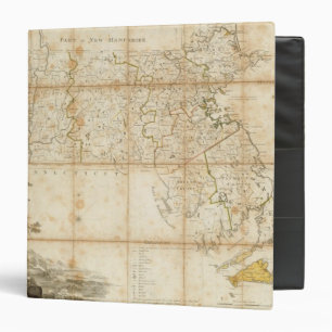 Map Of Massachusetts Binder