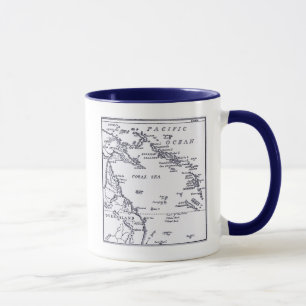 Map of Melanesia Mug