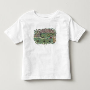 Map of Messina, from 'Civitates Orbis Terrarum' by Toddler T-shirt